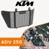 Grand Pitstop RADIATOR GRILL - Black for KTM - ADV 250