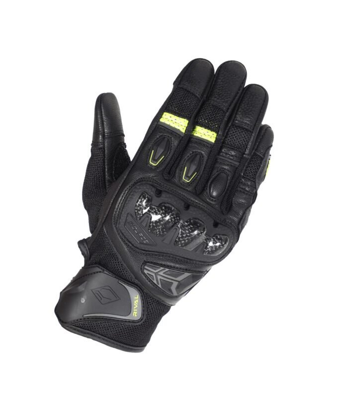 SOLACE Rival Carbon CE Gloves (Neon) - Image 5