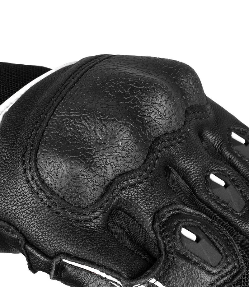 Rynox Tornado Pro 4 Gloves (Black & White) - Image 2