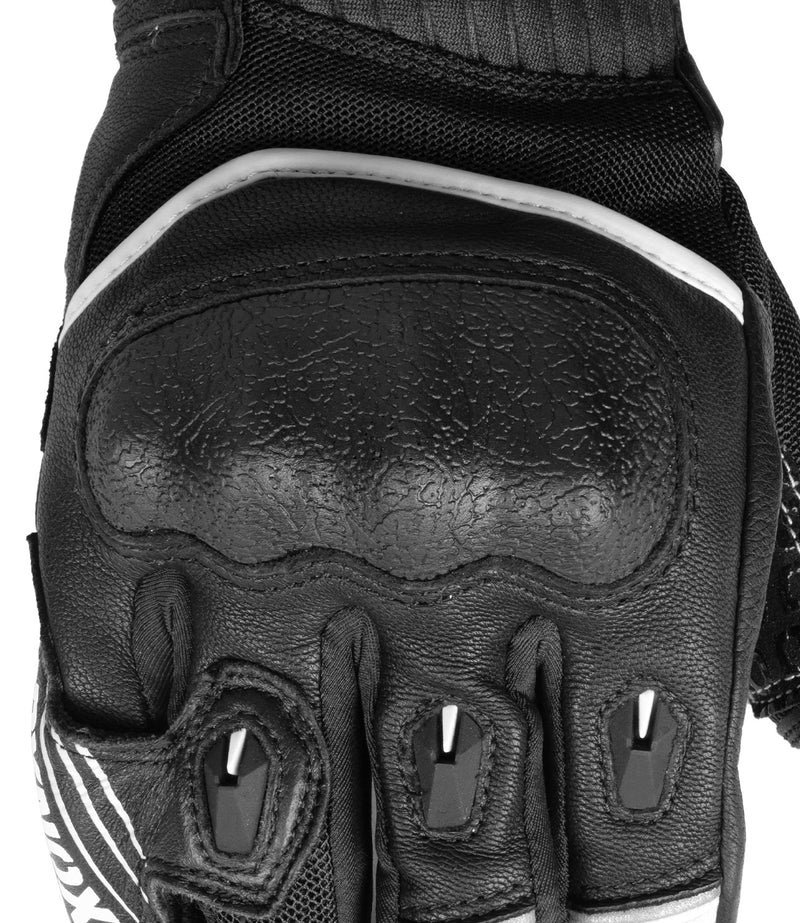 Rynox Tornado Pro 4 Gloves (Black & White) - Image 6