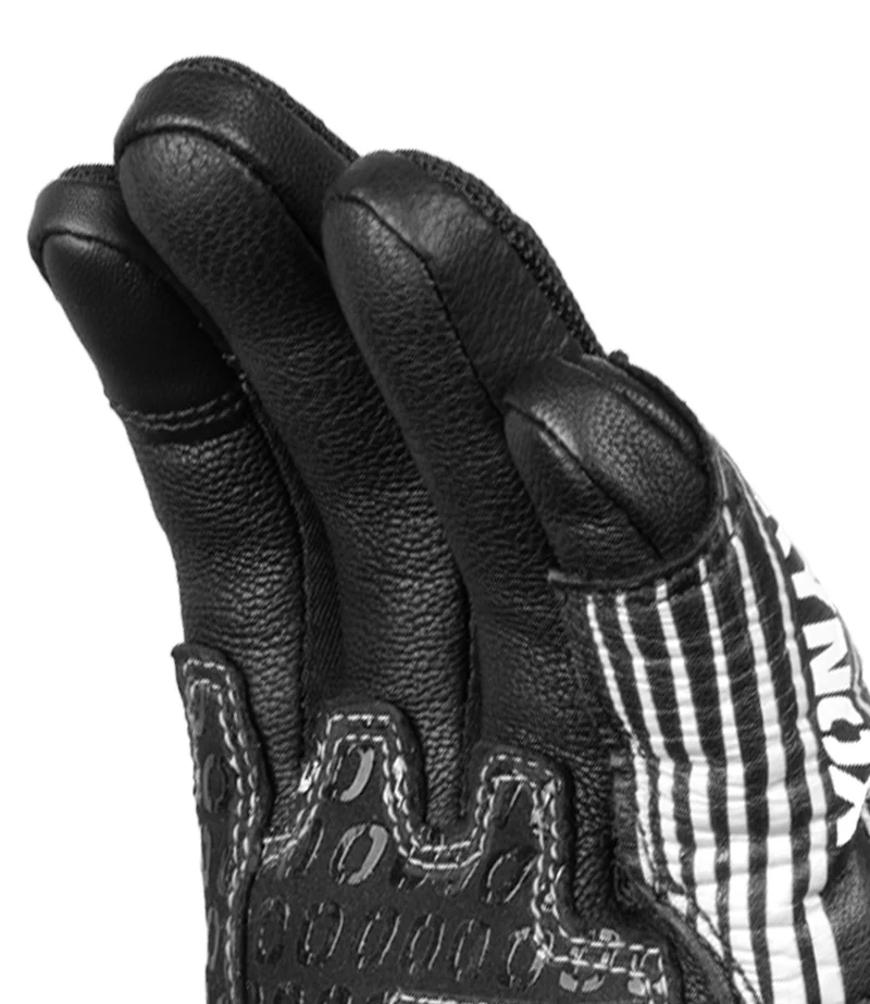 Rynox Tornado Pro 4 Gloves (Black & White) - Image 7