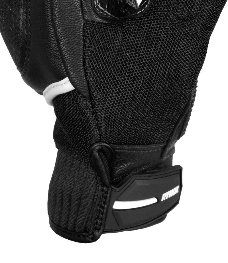 Rynox Tornado Pro 4 Gloves (Black & White) - Image 8