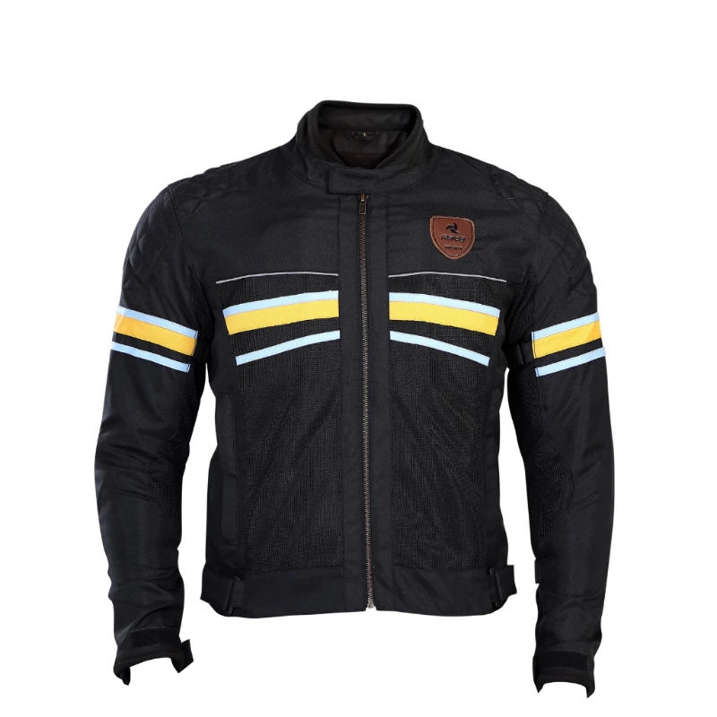 Raida Vintago Jacket Black Yellow - Image 8