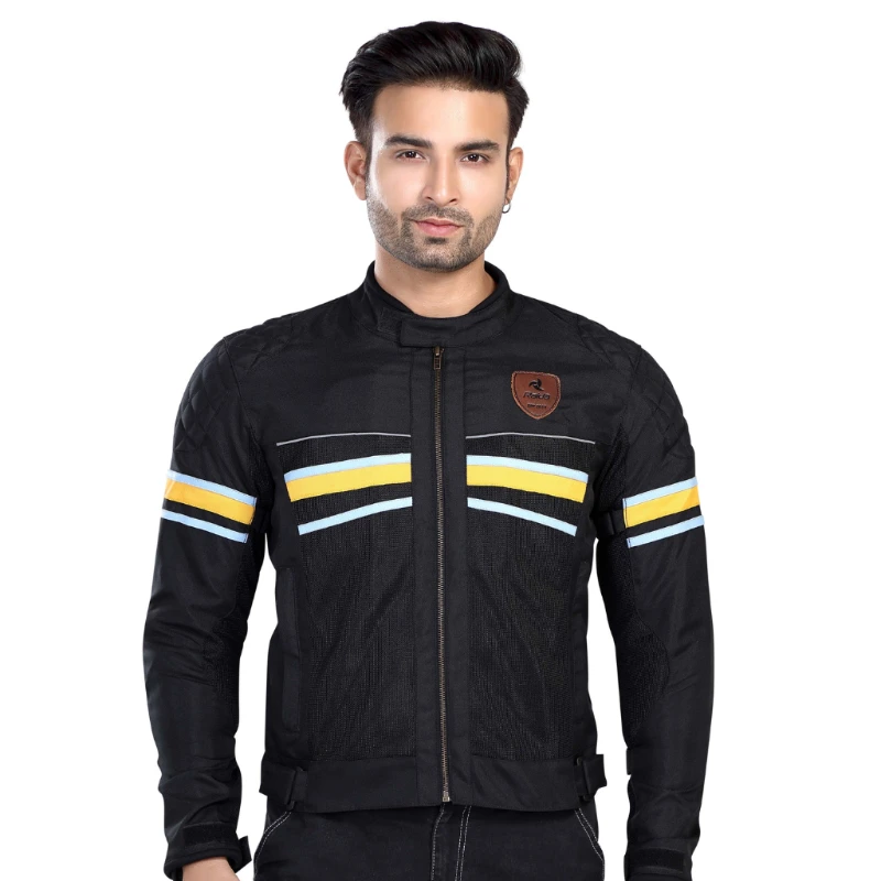 Raida Vintago Jacket Black Yellow - Image 6