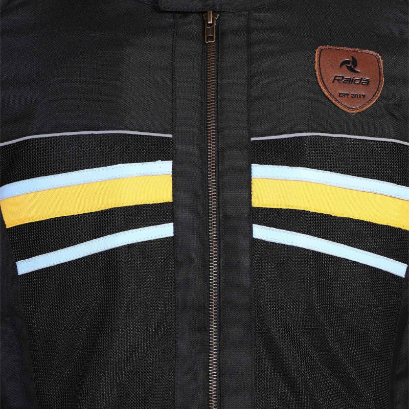 Raida Vintago Jacket Black Yellow - Image 5