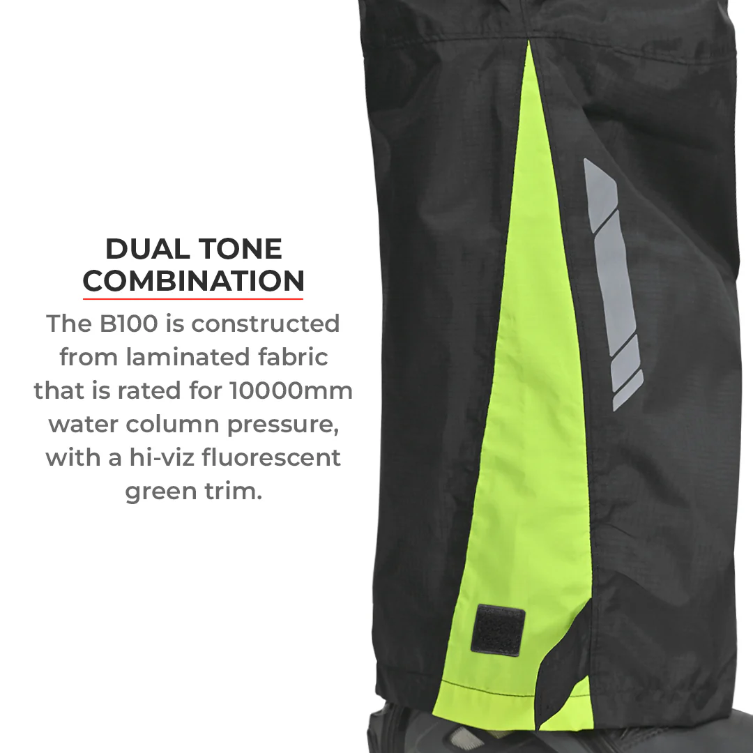 ViaTerra B100 Motorcycle Rain Pants - Image 4