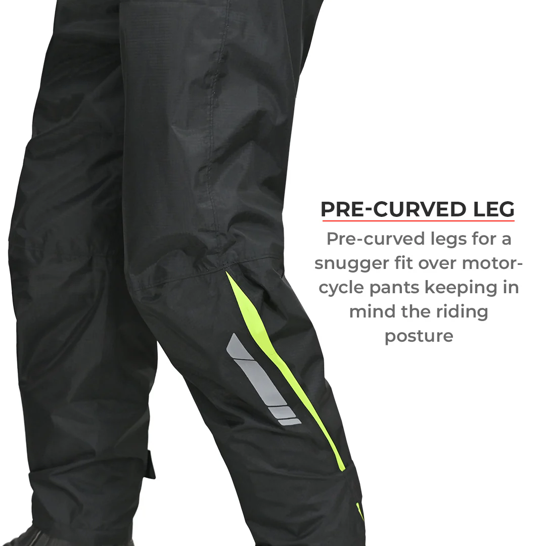 ViaTerra B100 Motorcycle Rain Pants - Image 6