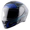 VEGA Ranger Crew Helmet- Black-Blue