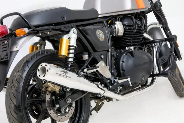 RED ROOSTER Stellar Pro Exhausts – Polish for Continental GT 650 - Image 4