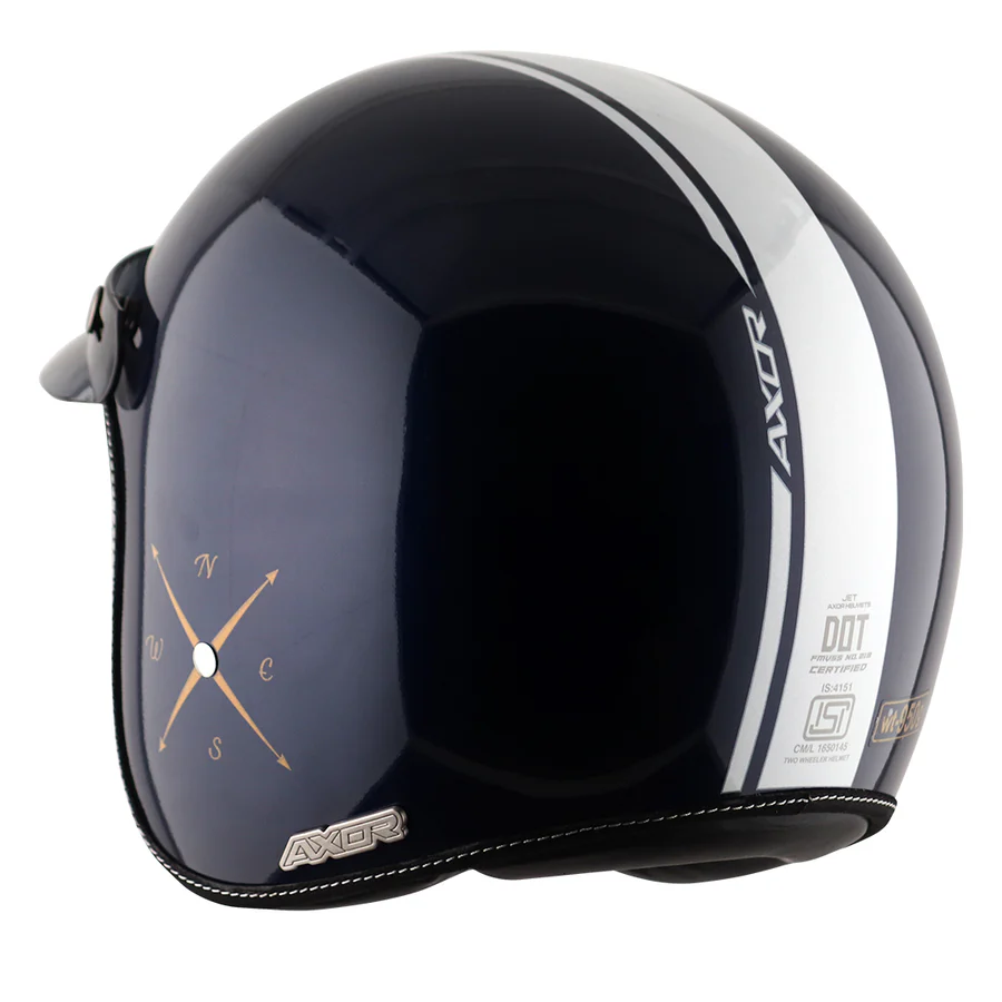 Axor Retro Jet Euro Globe Helmet Royal Blue - Image 5