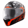 VEGA Ryker D/V Camo Helmet-Black-Orange