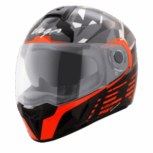 VEGA Ryker D/V Camo Helmet-Black-Orange