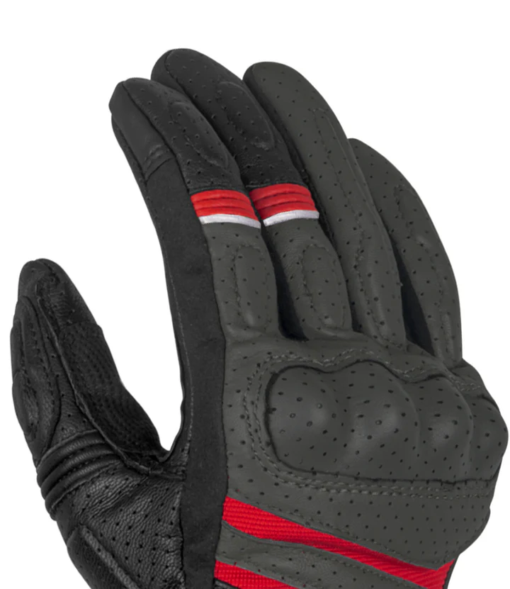 RYNOX AIR GT SP GLOVES GREY RED - Image 8
