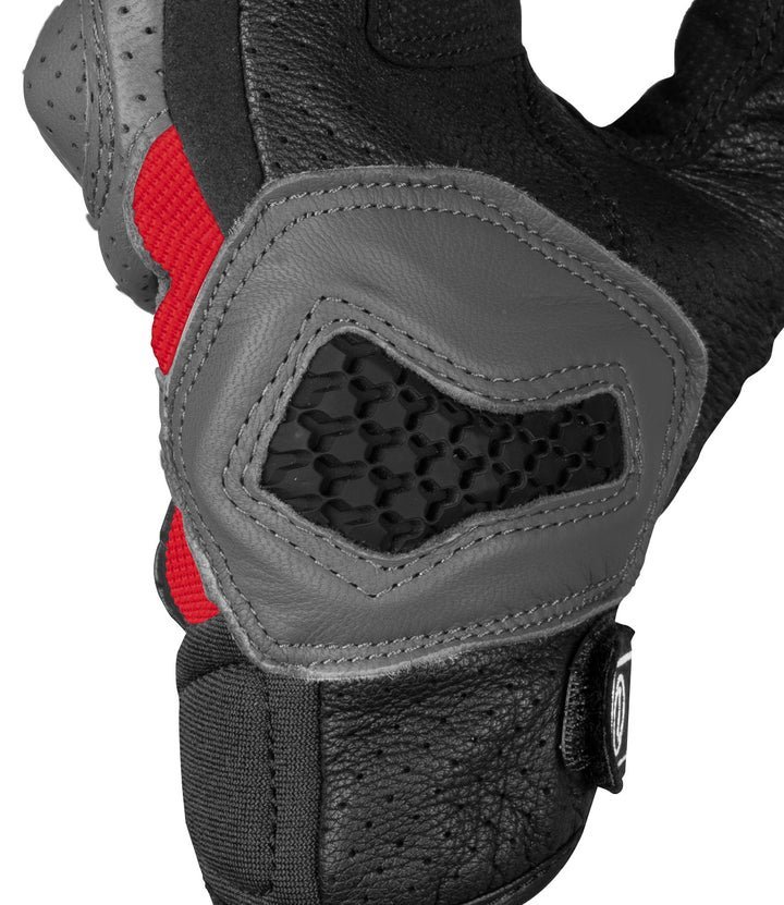 RYNOX AIR GT SP GLOVES GREY RED - Image 4