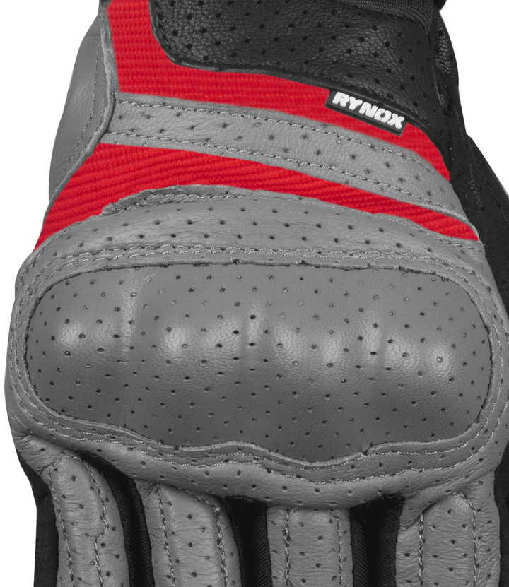 RYNOX AIR GT SP GLOVES GREY RED - Image 3
