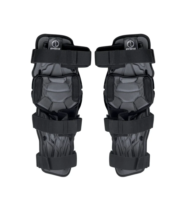 RYNOX BASTION BIONIC KNEE GUARDS HI-VIZ BLACK GREEN - Image 10