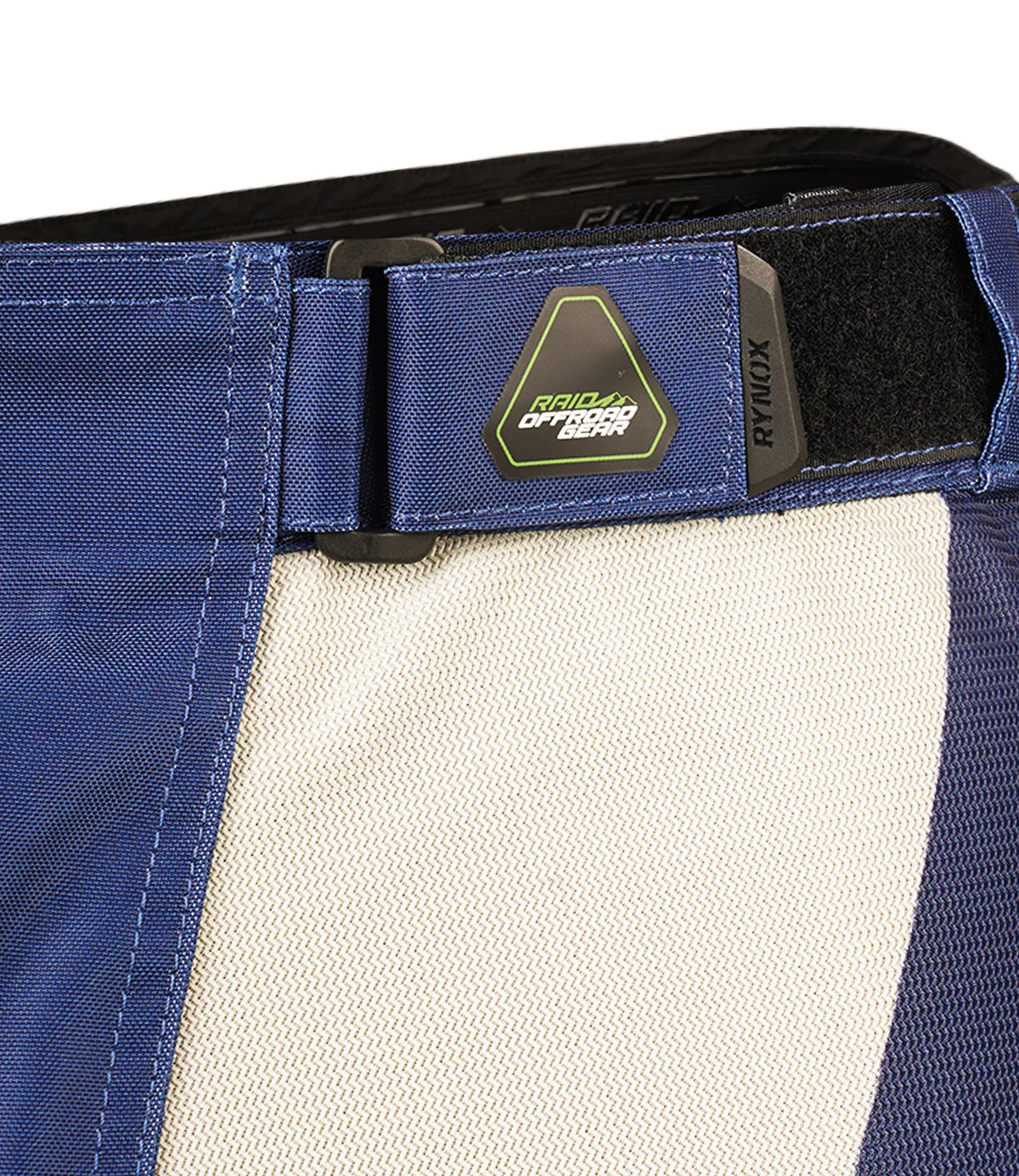 RYNOX DUNE NEO OFFROAD PANTS BLUE HI-VIZ GREEN - Image 3
