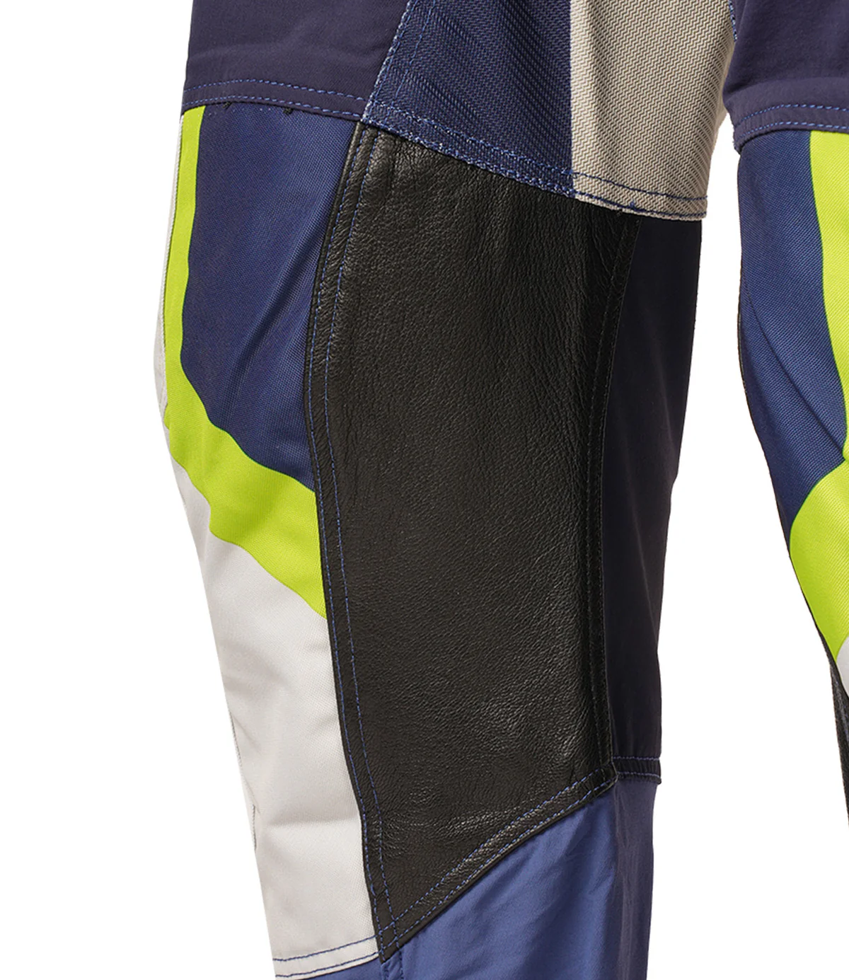 RYNOX DUNE NEO OFFROAD PANTS BLUE HI-VIZ GREEN - Image 5