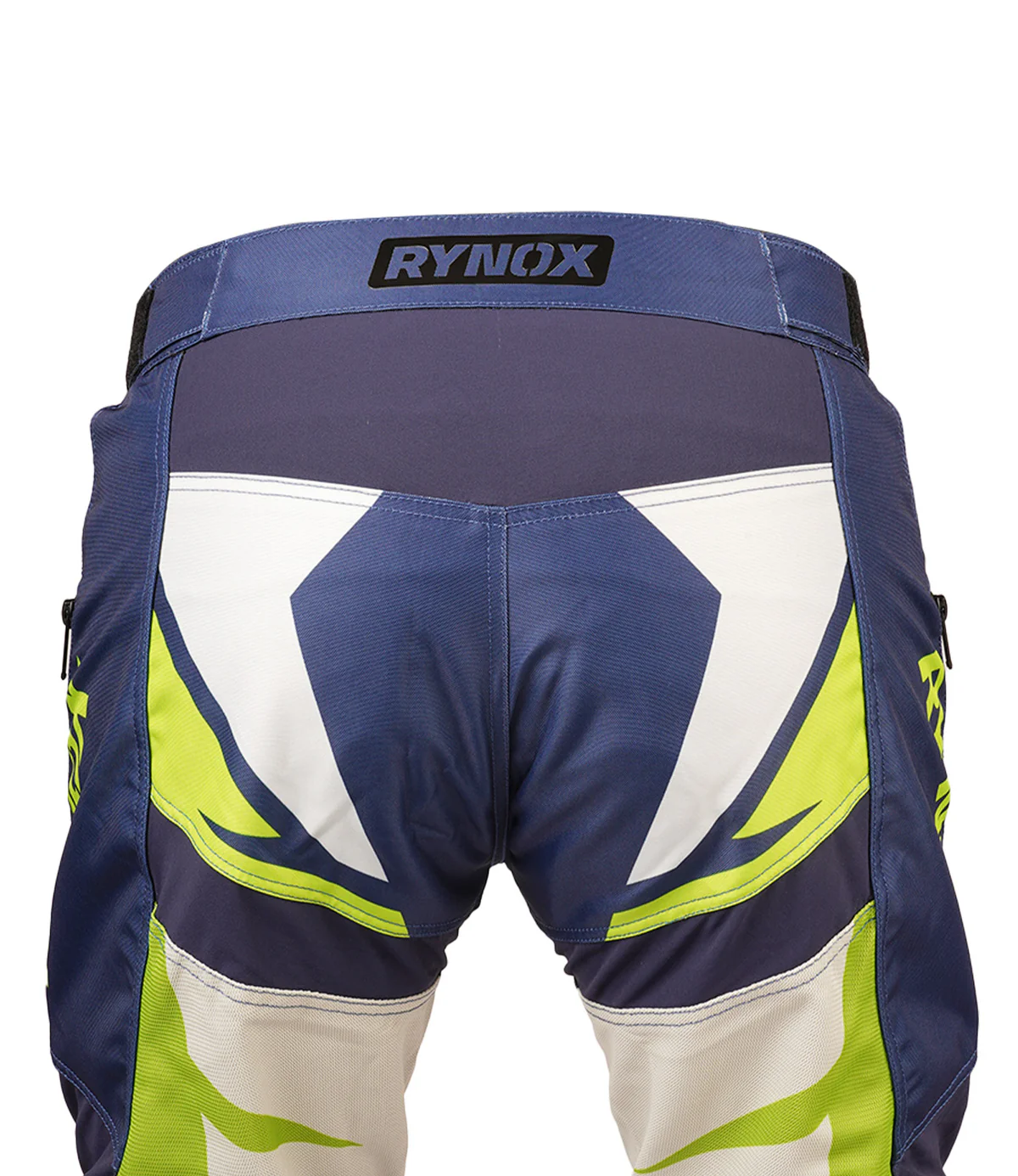 RYNOX DUNE NEO OFFROAD PANTS BLUE HI-VIZ GREEN - Image 7