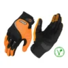 RYNOX HELIUM GT GLOVES BLACK ORANGE