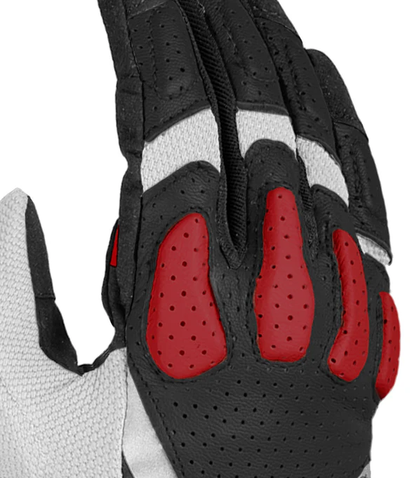 RYNOX RIDGE PRO OFFROAD GLOVES BLACK RED - Image 8