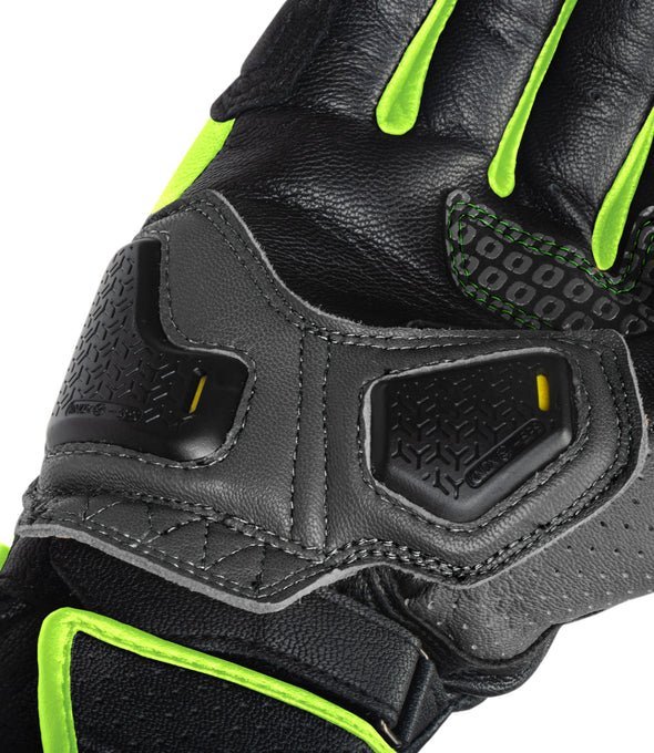 RYNOX STORM EVO 2 GLOVES HI-VIZ GREEN BLACK - Image 11