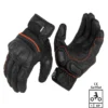 RYNOX TORNADO PRO 3 GLOVES BLACK ORANGE