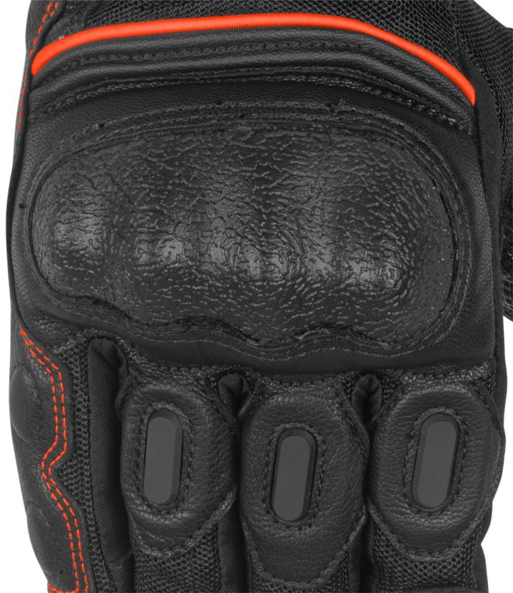 RYNOX TORNADO PRO 3 GLOVES BLACK ORANGE - Image 8