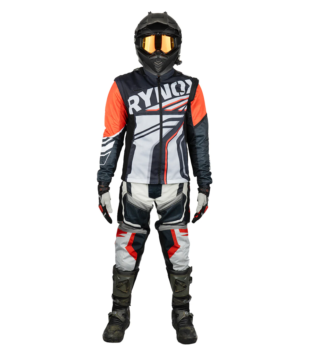 RYNOX RIPPLE PRO OFFROAD JERSEY INFRARED - Image 4
