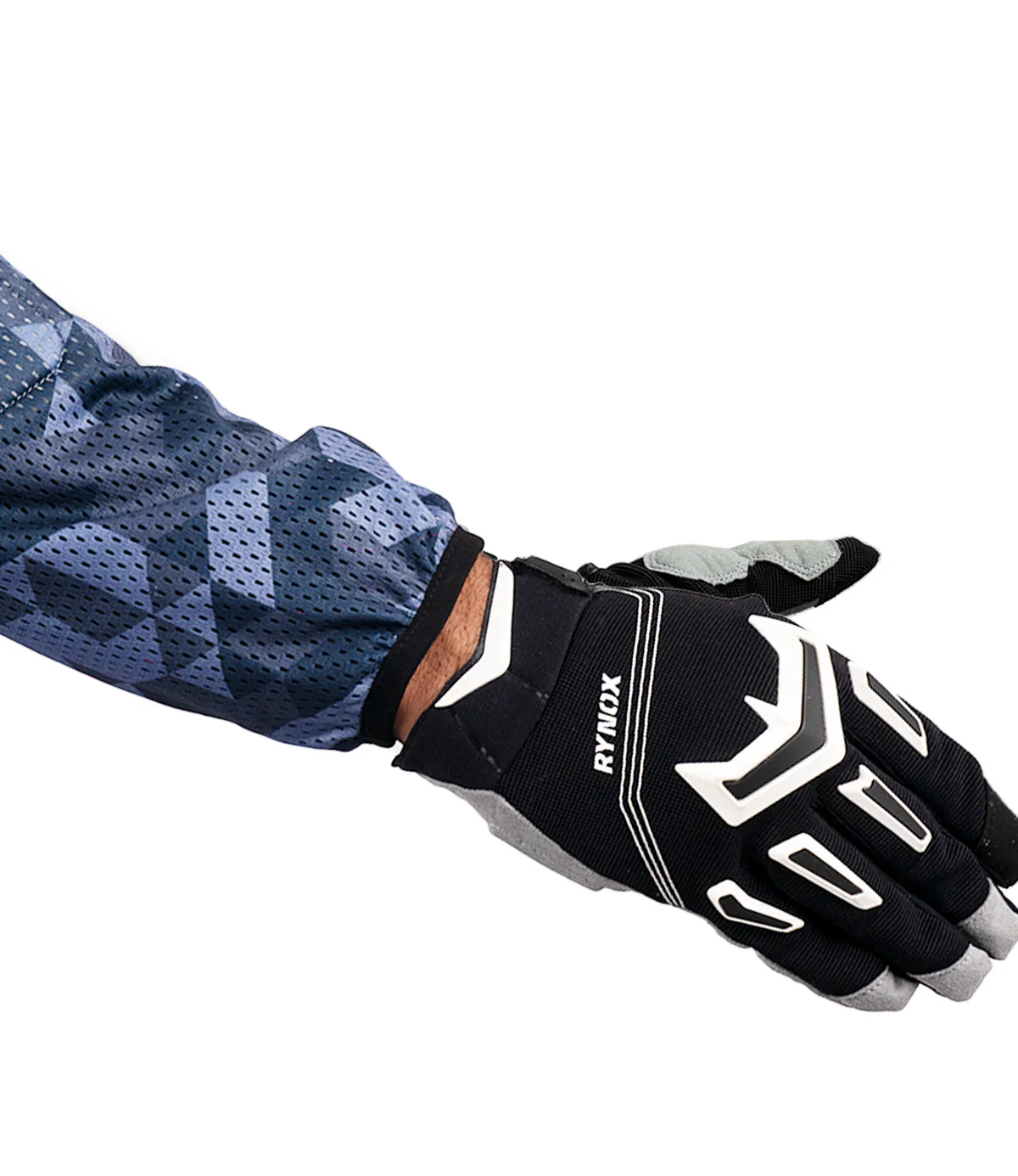 RYNOX FUSION NEO OFFROAD JERSEY GREY RED - Image 4