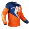RYNOX SWITCHBACK NEO OFFROAD JERSEY HI-VIZ ORANGE BLUE