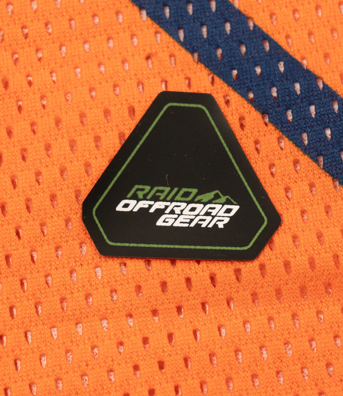 RYNOX SWITCHBACK NEO OFFROAD JERSEY HI-VIZ ORANGE BLUE - Image 3