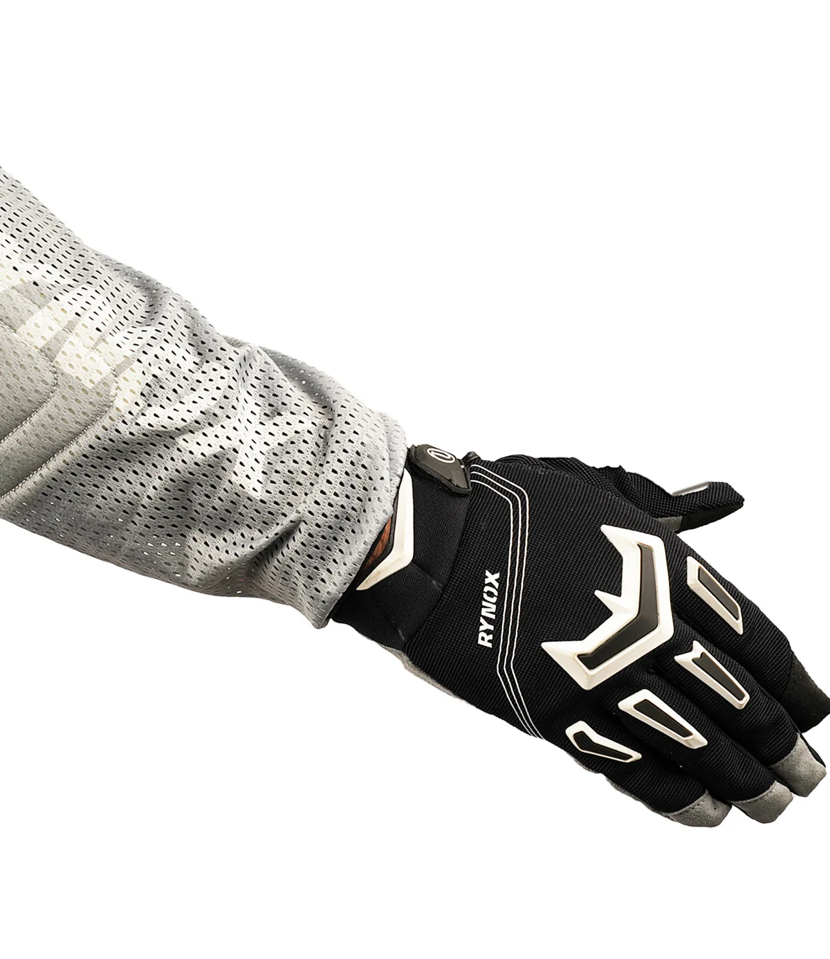 RYNOX SWITCHBACK NEO OFFROAD JERSEY BLACK GREY - Image 4