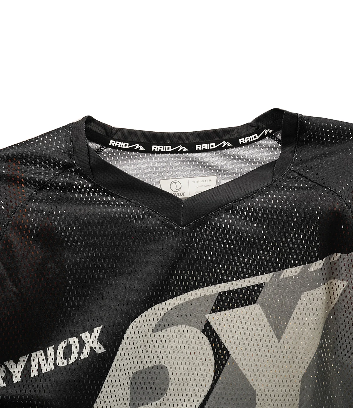 RYNOX SWITCHBACK NEO OFFROAD JERSEY BLACK GREY - Image 10
