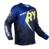 RYNOX SWITCHBACK NEO OFFROAD JERSEY BLUE HI-VIZ GREEN