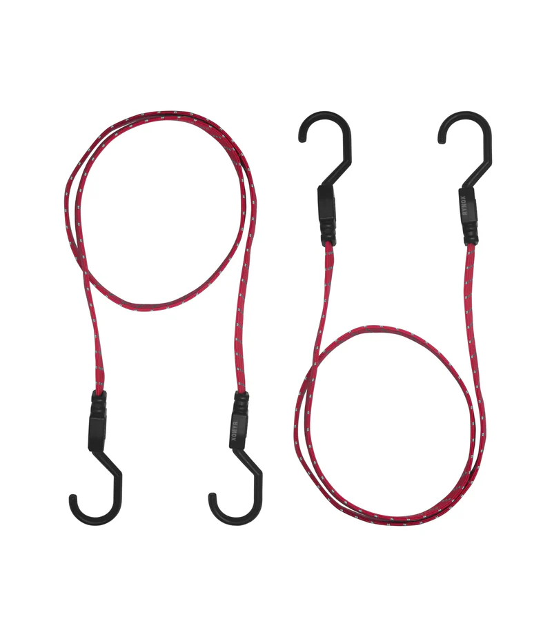 RYNOX GRIPPER REFLECTIVE BUNGEE - PACK OF 2 RED