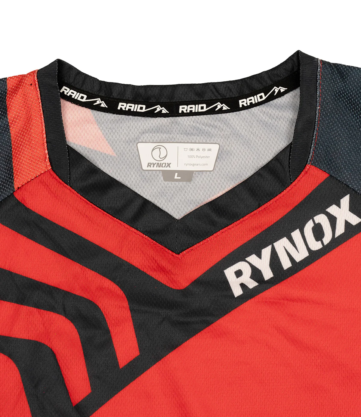 RYNOX RIPPLE PRO OFFROAD JERSEY INFRARED - Image 12