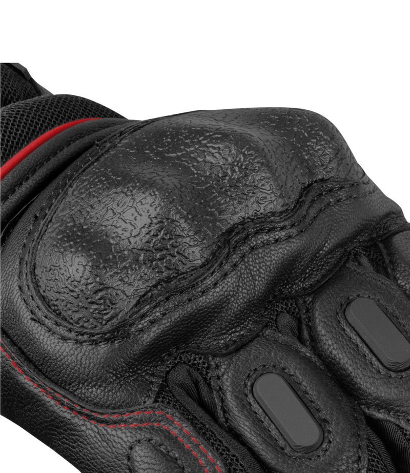 RYNOX TORNADO PRO 3 GLOVES BLACK RED - Image 8
