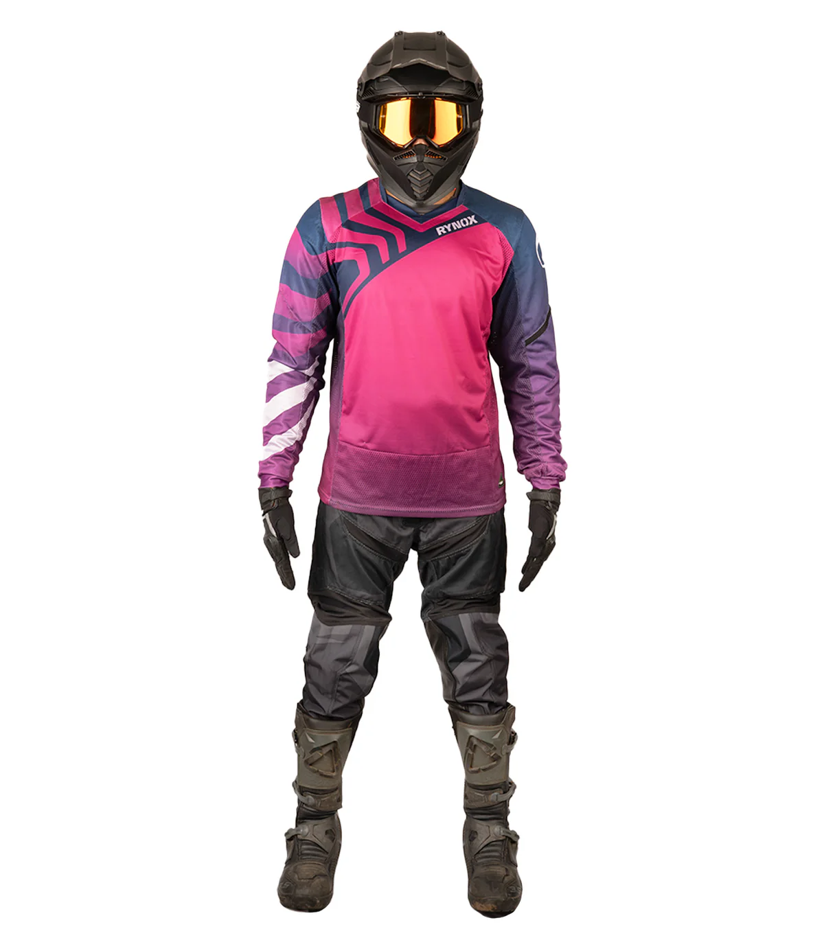 RYNOX RIPPLE PRO OFFROAD JERSEY ULTRAVIOLET - Image 7