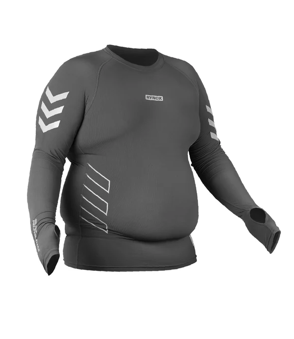 RYNOX VAPOUR PRO PERFORMANCE BASE LAYER - UPPER GREY - Image 4