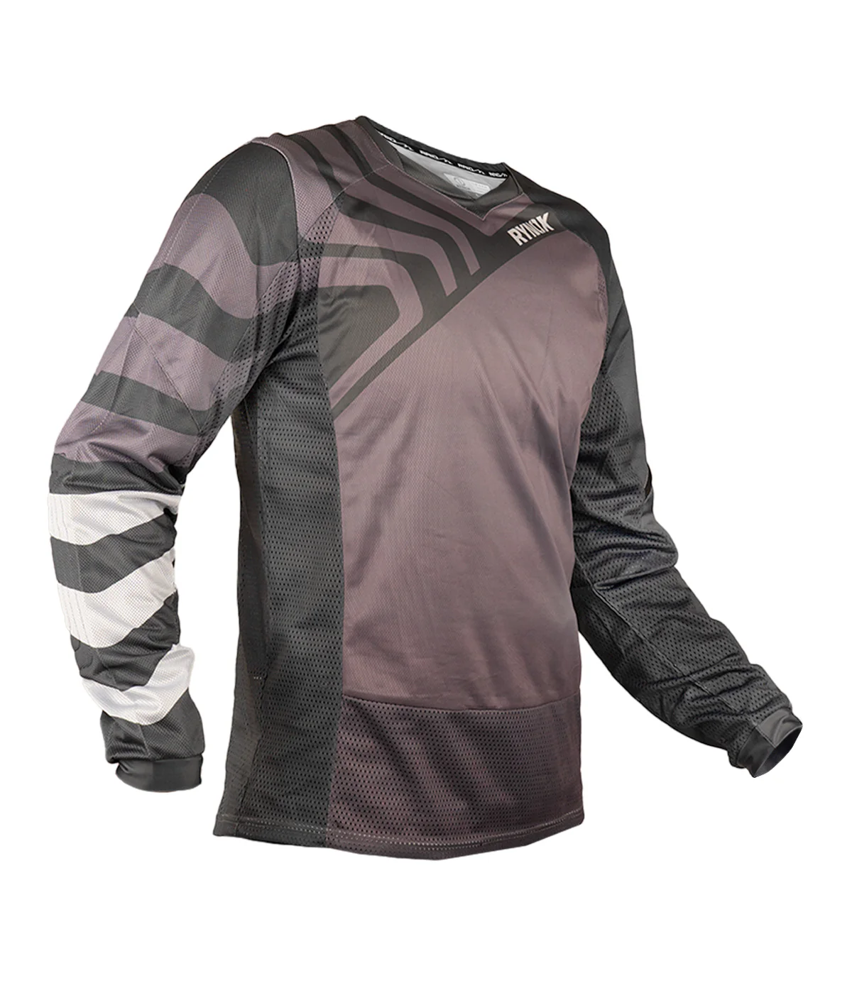 RYNOX RIPPLE PRO OFFROAD JERSEY X-RAY BLACK