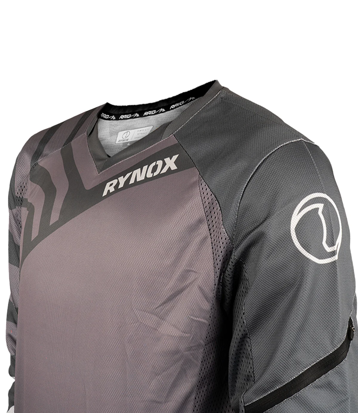 RYNOX RIPPLE PRO OFFROAD JERSEY X-RAY BLACK - Image 6