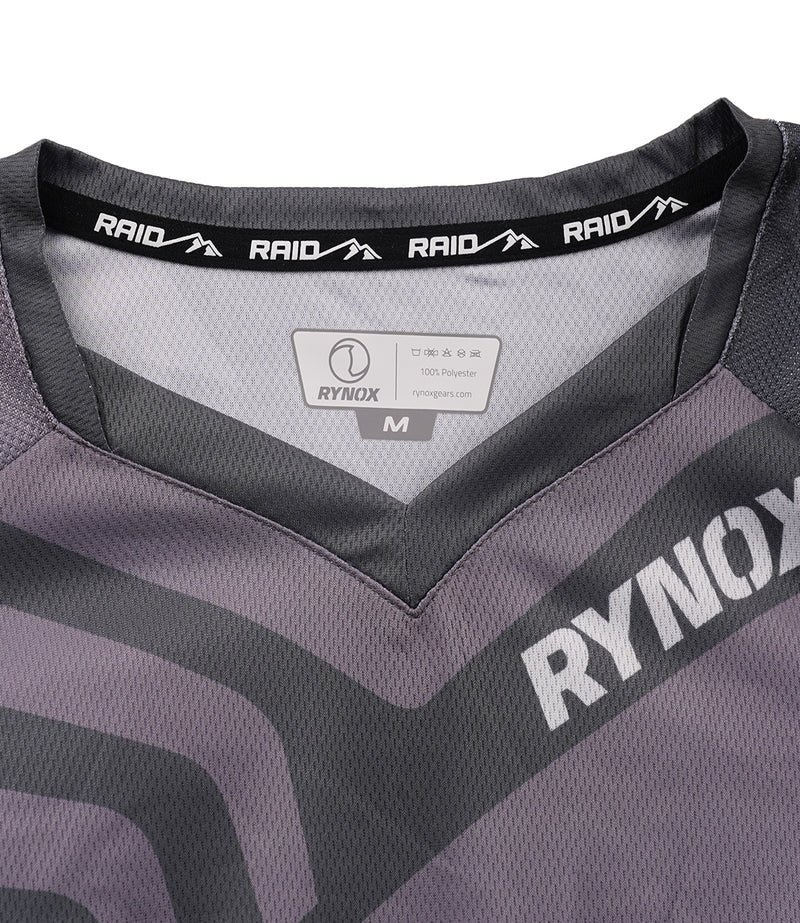 RYNOX RIPPLE PRO OFFROAD JERSEY X-RAY BLACK - Image 10