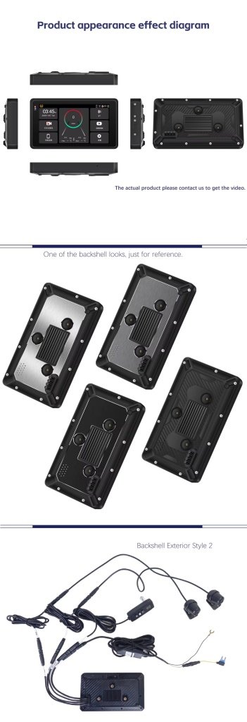 S2 Elite 5.5 inch Motorcycle Navigation Android Auto Carplay with GPS Camera and TPMS – Universal - Image 10