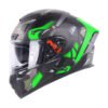 Ignyte IGN4 Goos Matt Black- Green Helmet