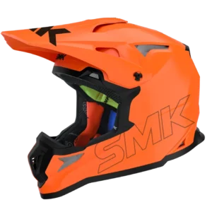 SMK ALLTERRA SOLID HI-VISION HV720 ORENGE OFFROAD HELMET