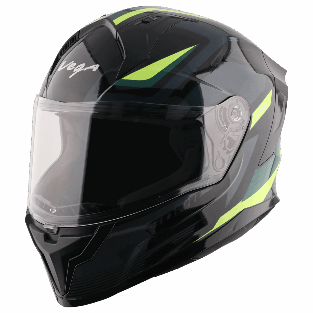 VEGA Sonic Trigger Helmet -Black- Green