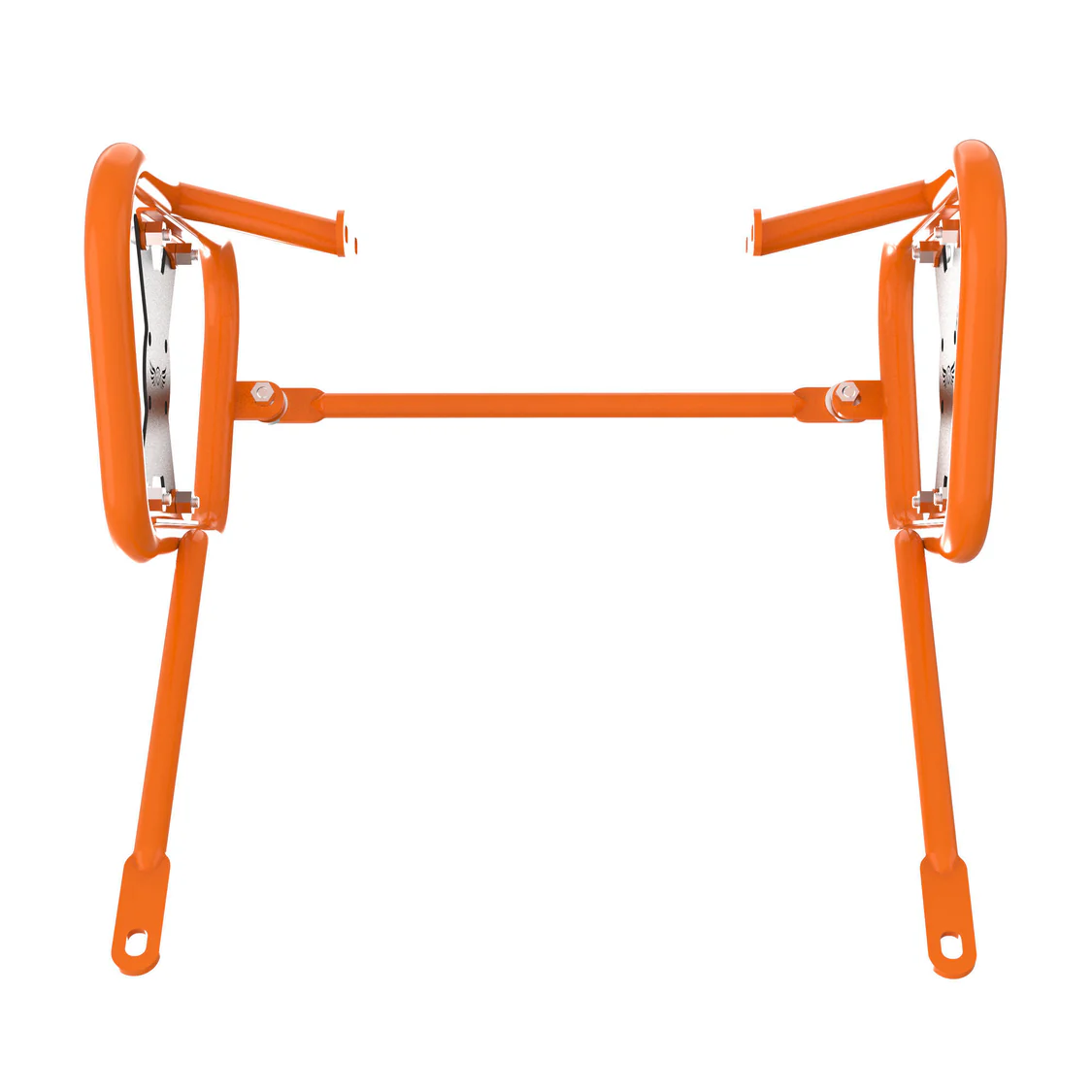 Grand Pitstop Saddle Stay for KTM DUKE 390/250 Gen 3 - Orange/Black - Image 3