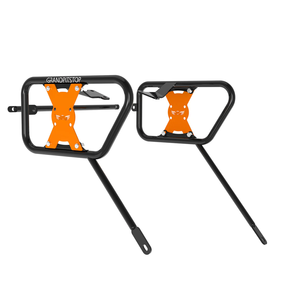 Grand Pitstop SADDLE STAY (PAIR) - Black/Orange for KTM - ADV 250 - Image 5