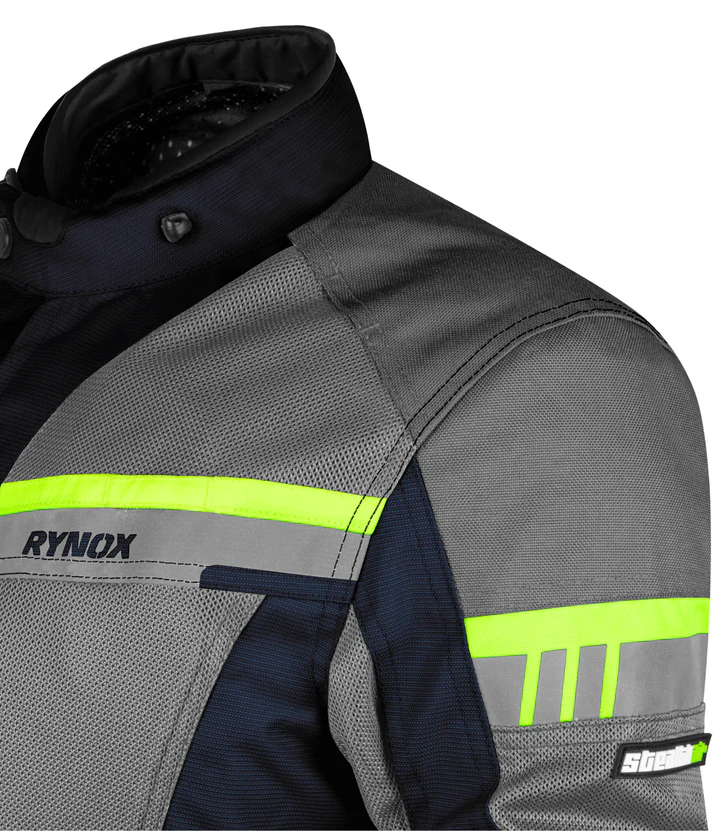 RYNOX STEALTH AIR PRO JACKET BLUE GREEN - Image 6